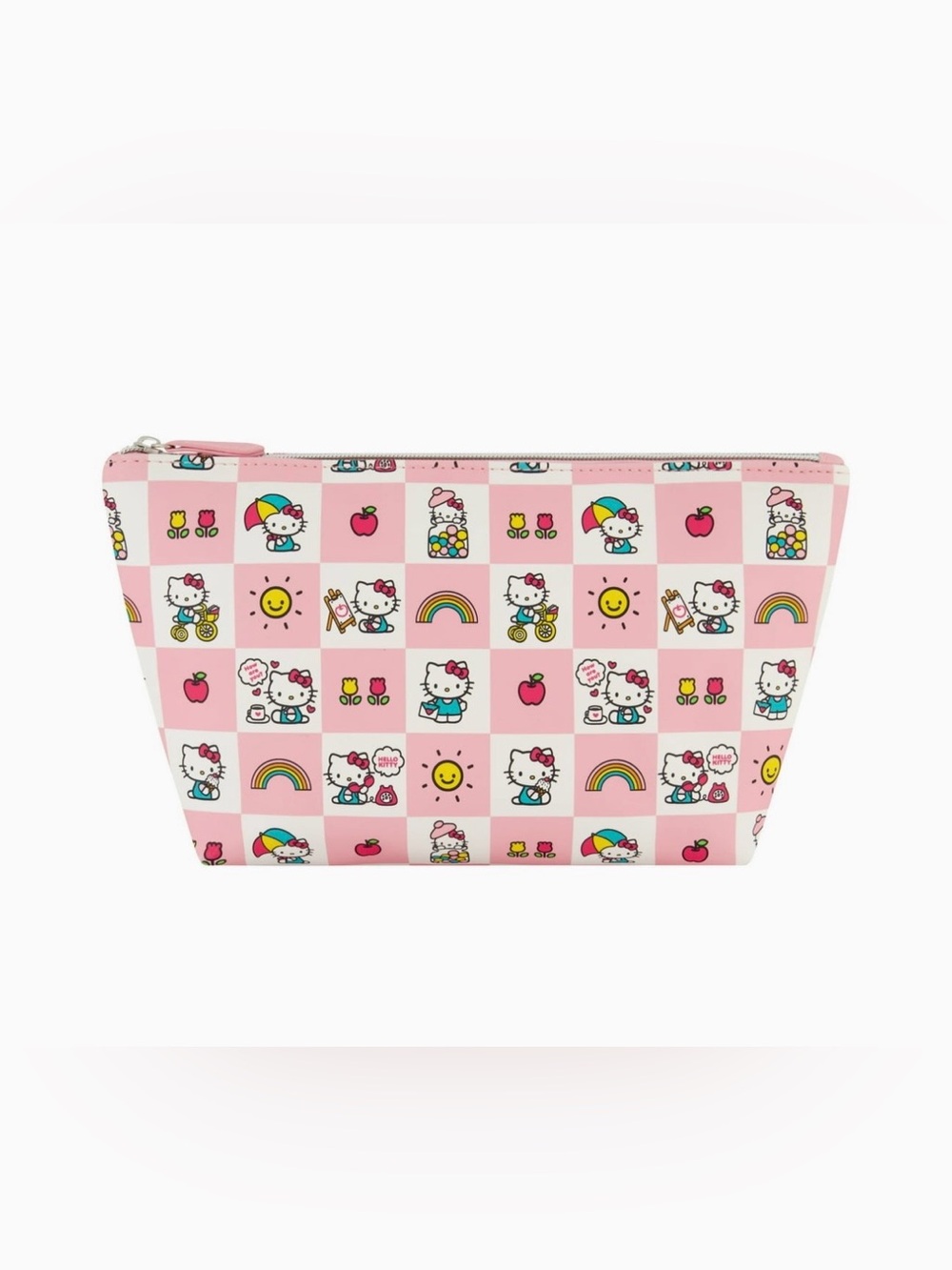 Hello Kitty Pink Travel Cosmetic Pouch / Organizer